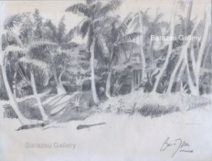 Barazsu,Dave-Beach With Palms Moore French Polynesia