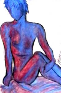 Red and Blue Figure