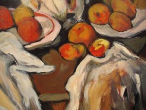 hilman,larry-studying Cezanne