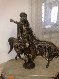 Bronze statue 1860