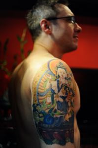 Temple,Tattoo-Easternly Religious