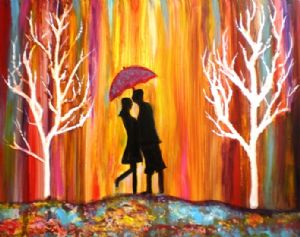 Romance in the rain II