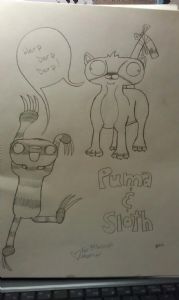 Puma and Sloth