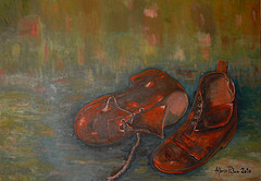 alfonso,palma-Due vecchie scarpe