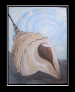 Oil painting on canvas - Shell