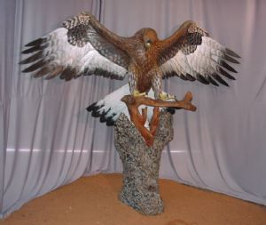 Golden Eagle with Eaglettes