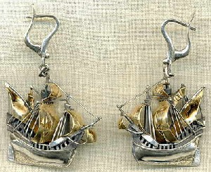 Serge,Kimelfeld-earrings-ships