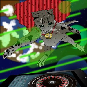 Jack,Black-Cat attacks iphone casino app