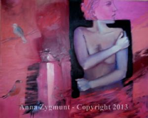 ZYGMUNT,ANNA-Nude with Birds, 2012