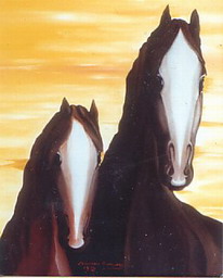 Imani,Masrur-Horses