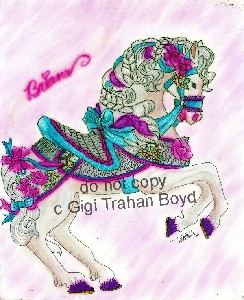 Boyd,Gigi-Carousel Horse (Personalized)
