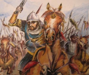 Nikolov,Stanislav-Warriors Riding Into Battle