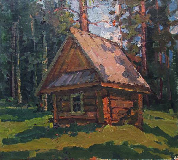 Belikov,Sergey-Forest hut