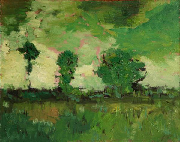 Stanoev,Rossen-Landscape in green II
