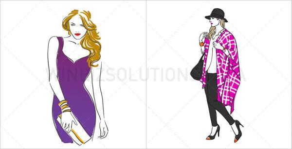 Fashion illustration design services