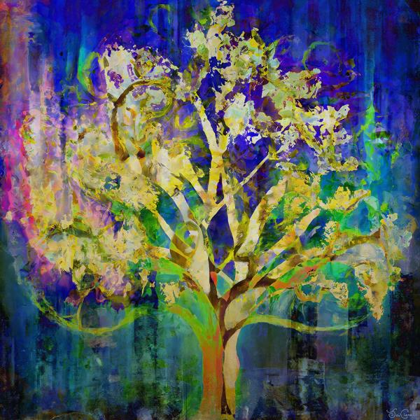 Jewel Tree - Abstract Art