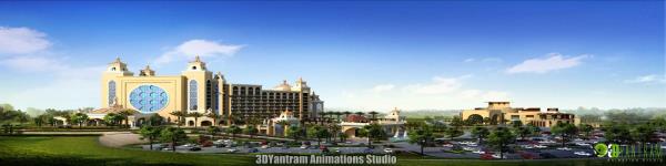 3D Yantram Exterior Design Studio