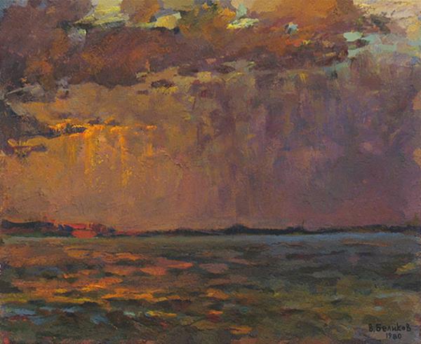 Belikov,Sergey-Sun rays above the water