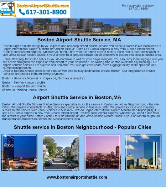 Boston Airport Shuttle