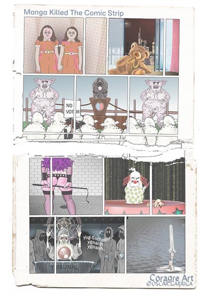 Manga killed the comic strip