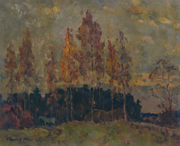 Belikov,Sergey-Autumn birches