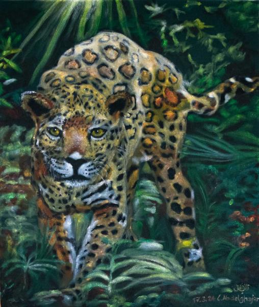 Luethi Abdelghafar,Claudia-Jaguar in the jungle