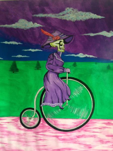 Buzzelli,Ray-Lady On Bike