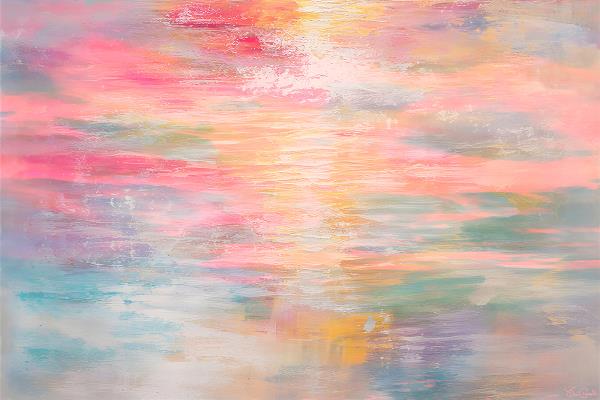 Gentle Heart - Abstract Art