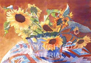 Gavlik,Pearlene-Sunflowers and Tea Kettle