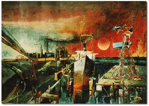 Tramonto sul porto / Sunset on the harbour