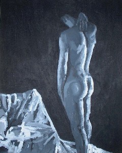 Nude Male Silhouette