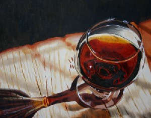 Glass of Cognac