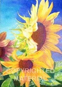 Gavlik,Pearlene-Sunflowers Three