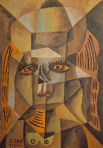 Mirek Sledz -  Woman in brown