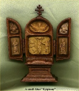 Epiphany - small wood Altar