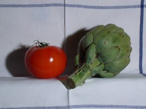 Tomate et Artichaut