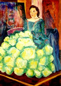 English,Christopher-Girl in a green dress