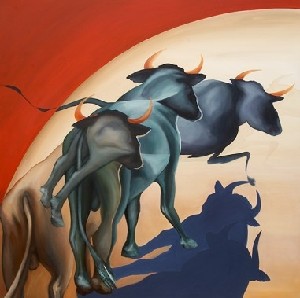 Angelart,Renate Berghaus-bulls