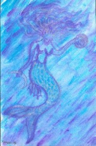 Sun and Moon mermaid