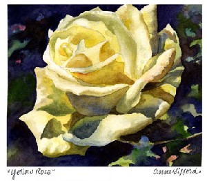 gifford,anne-Yellow Rose