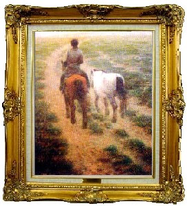 THE MAN WITH TWO HORSES